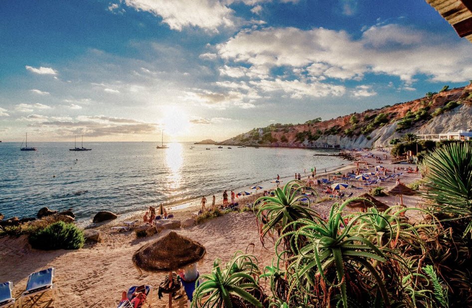 Ibiza Beaches, Ibiza, Balearic Islands, Spain